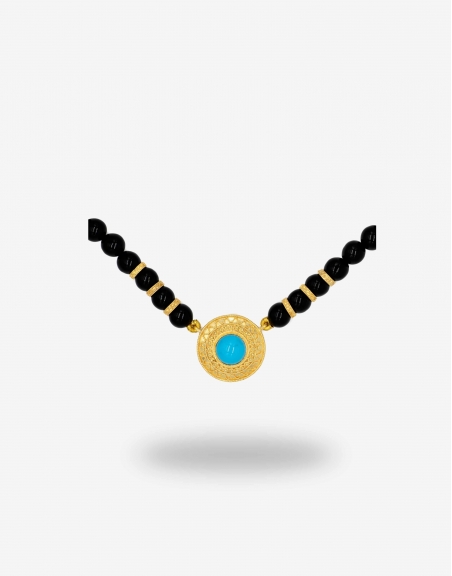 Turchese Onyx necklace